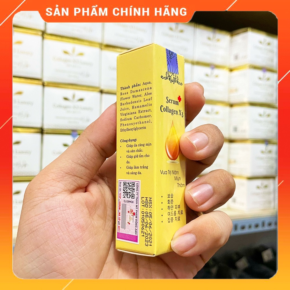 [Chính hãng] Serum Collagen X3 căng bóng da Mỹ Phẩm Đông Anh