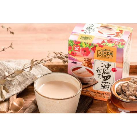 Trà sữa Đài Loan túi lọc 3 trong 1 vị đường đen Okinawa Brown Sugar