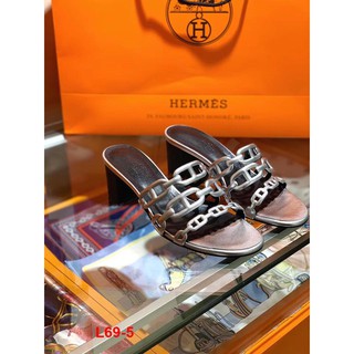 L69-5 Hermes dép cao 5cm siêu cấp