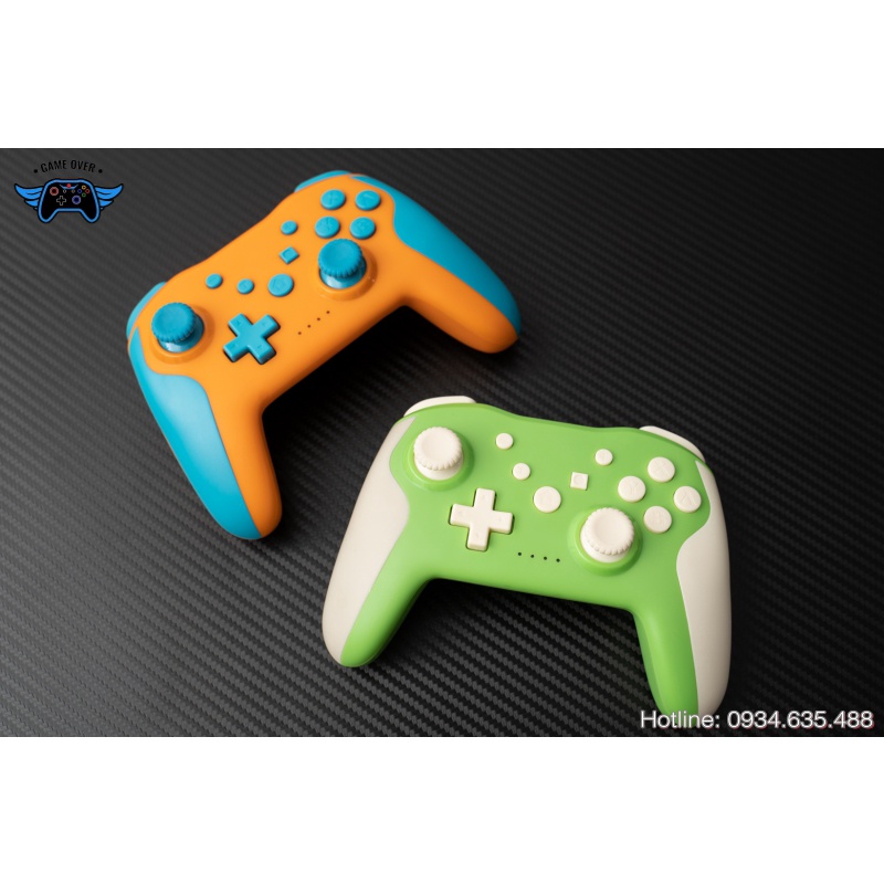 Tay cầm Bluetooth không dây PXN 9609 MFi iOS / PC / Switch / PS3 / Android / iOS chơi FO4,Genshin , Zelda Legend có Gyro