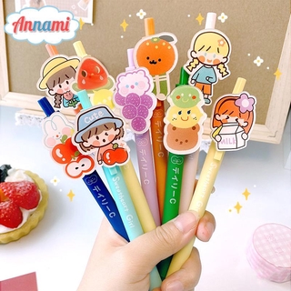 Bộ 6 Bút Mực Nước Ngòi 0.5mm Kiểu Dáng Xinh Xắn