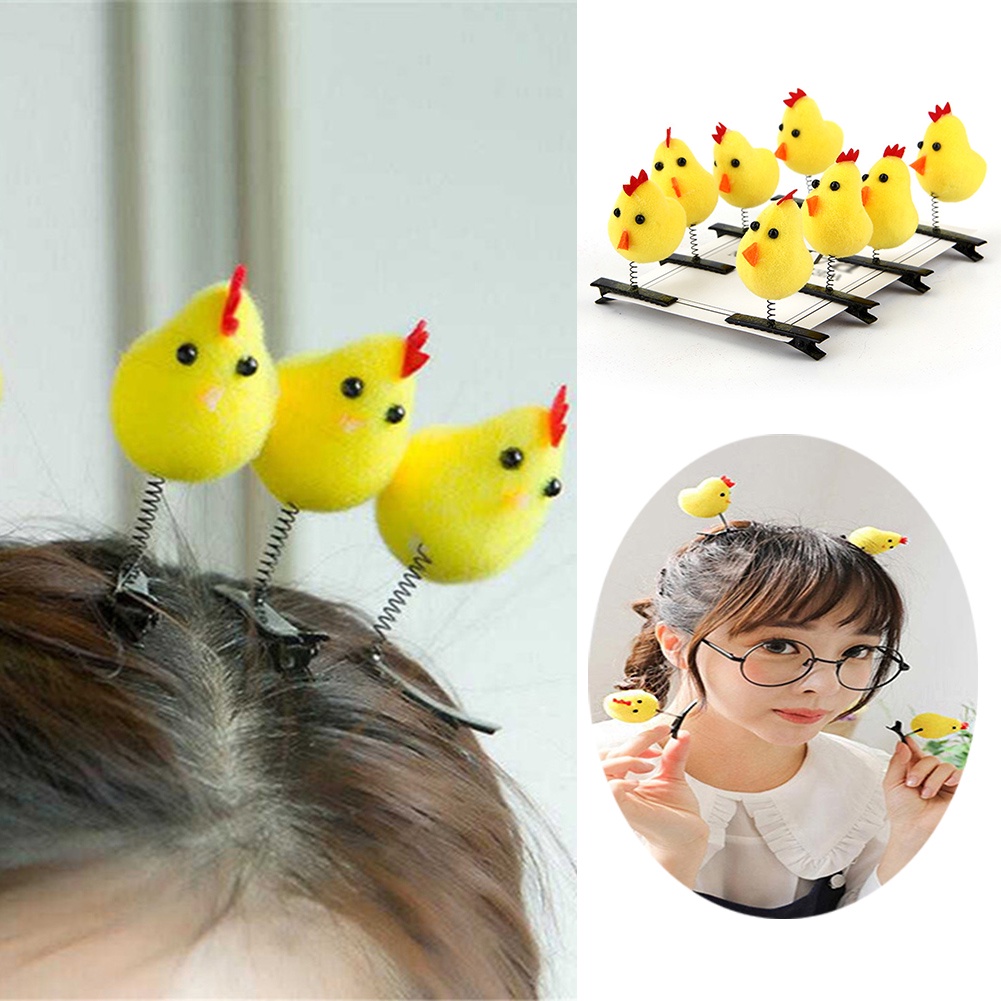 Kẹp Tóc Hình Động Vật Dễ Thương Sáng Tạo