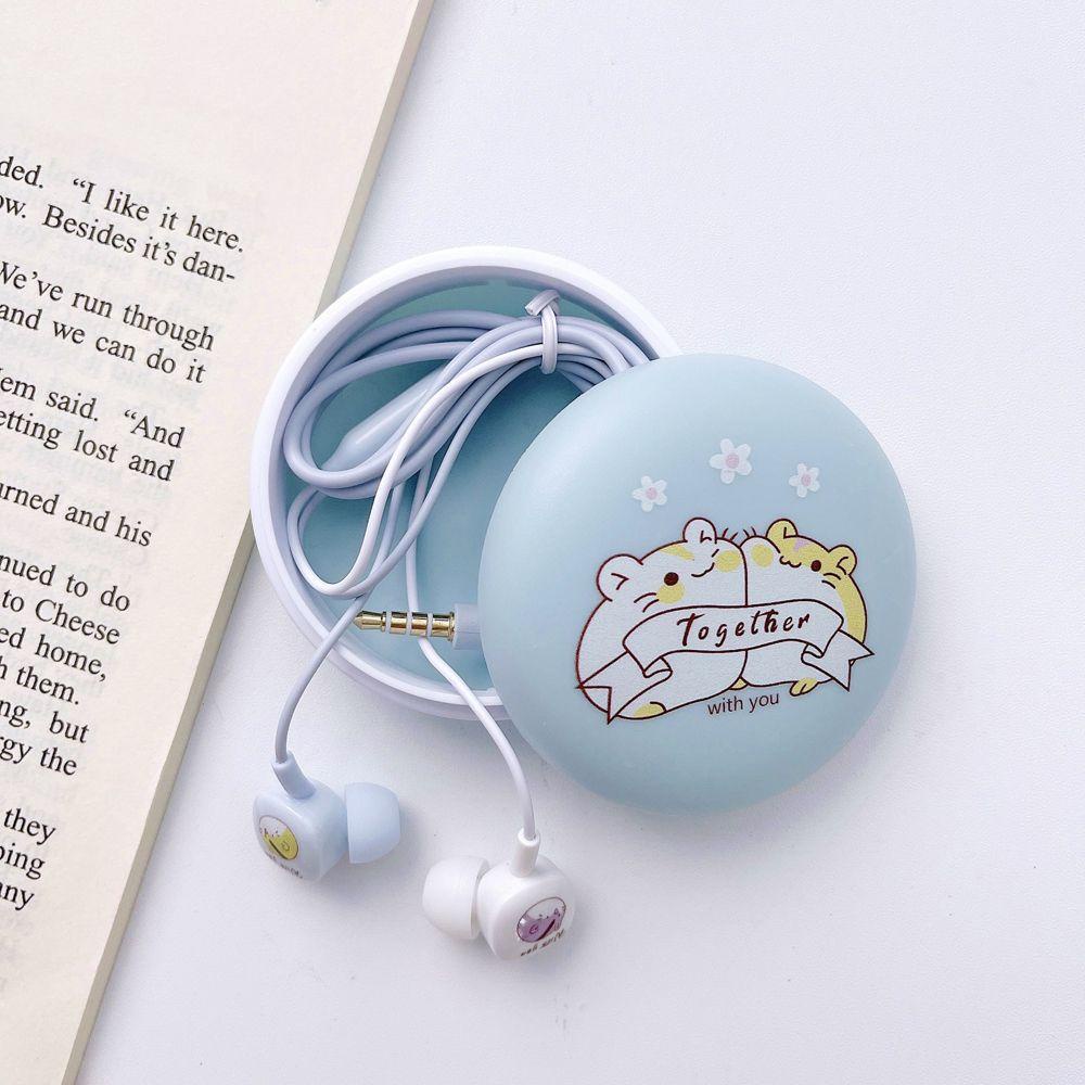 Hộp Đựng Tai Nghe Nhét Tai Cứng Chống Ồn Hình Chân Mèo Có Micro Loại Bỏ Tiếng Ồn TAYLOR1