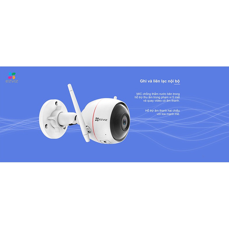 Camera Wifi Ngoài Trời Ezviz C3WN 1080P