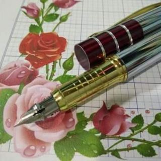 Combo bút ngòi đúc 502 và mực hero