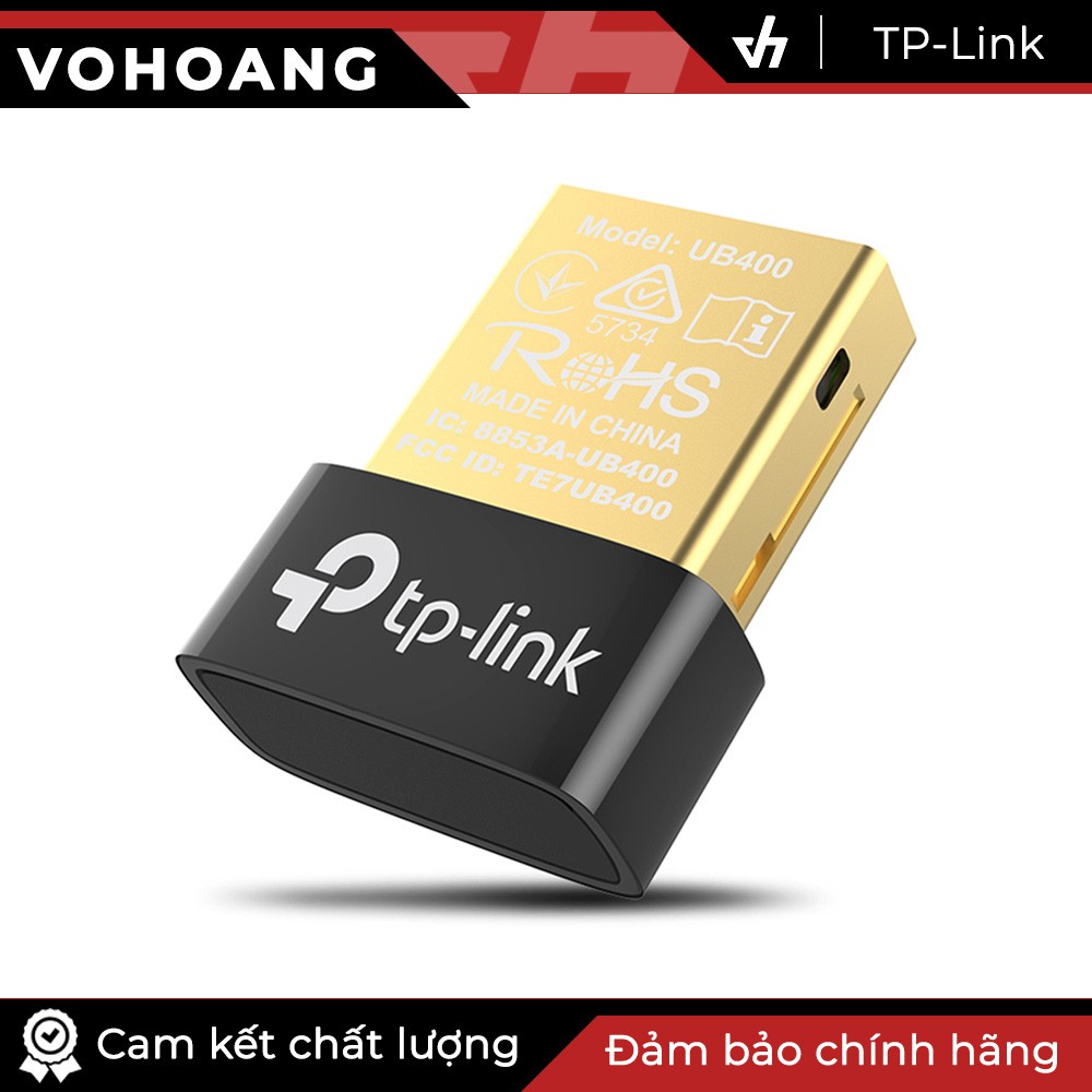 USB Bluetooth 4.0 TP-Link UB400 dùng cho máy tính (Đen)