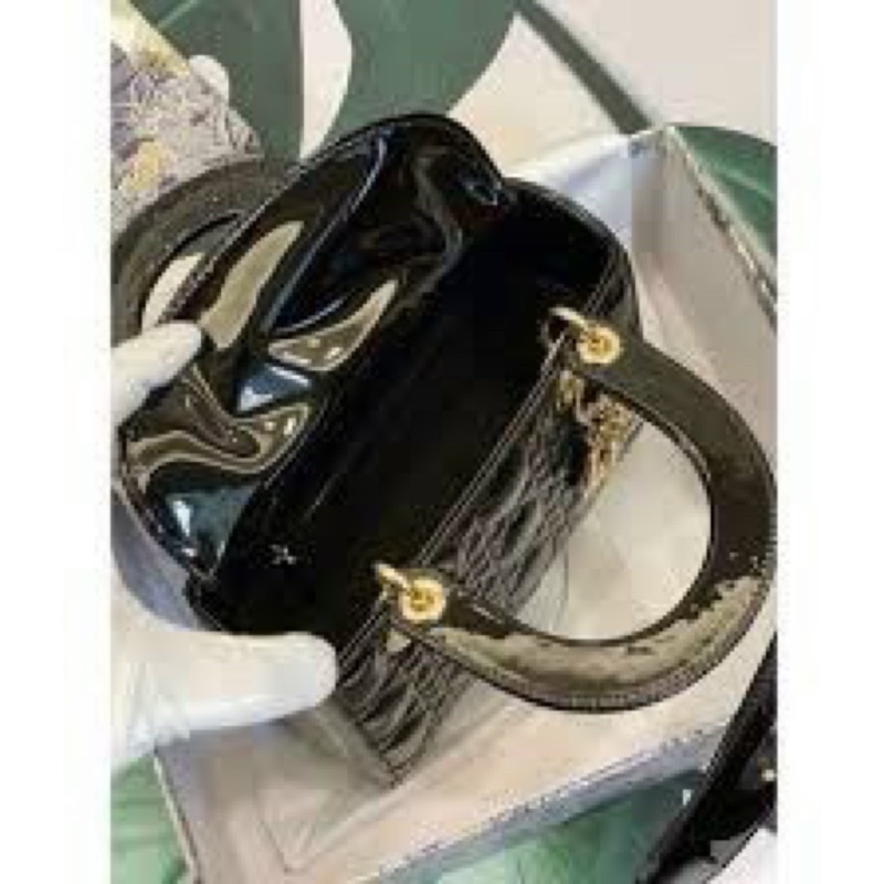 Túi xách nữ Dior lady da bóng hàng đẹp fullbox