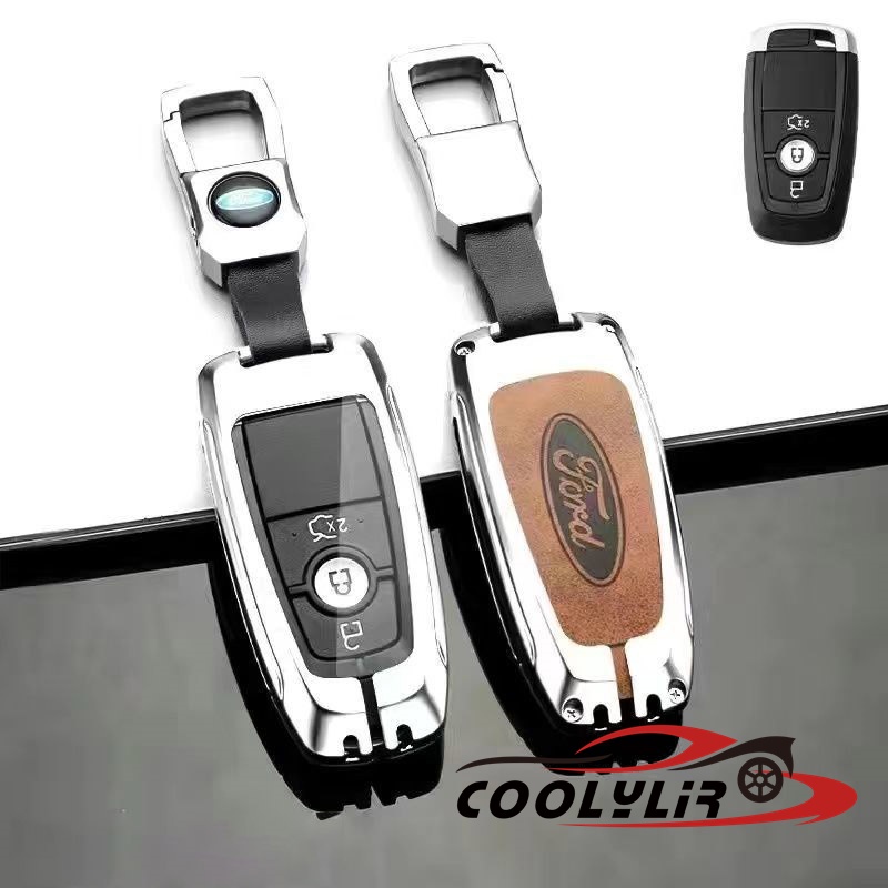 Bao Da Bảo Vệ Chìa Khóa Điều Khiển Từ Xa Cho Xe Hơi Ford Ranger Rapter / Wildtrak / XL Ốp