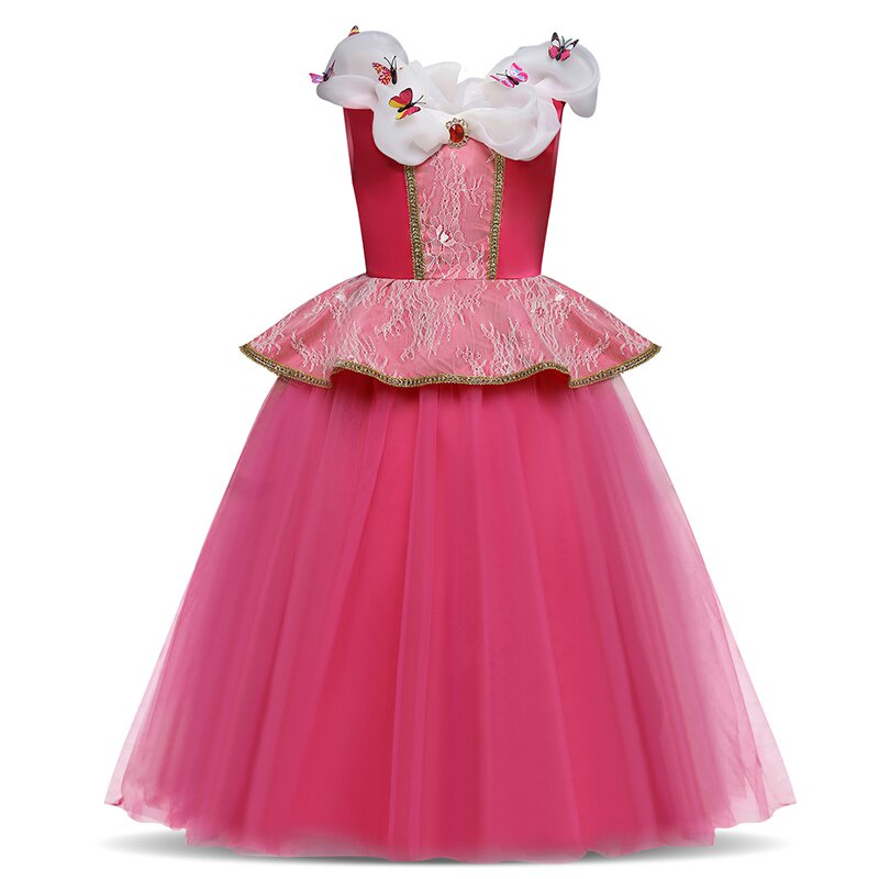 Đầm hóa trang phong cách công chúa Halloween cho bé gái 4 - 10 tuổi