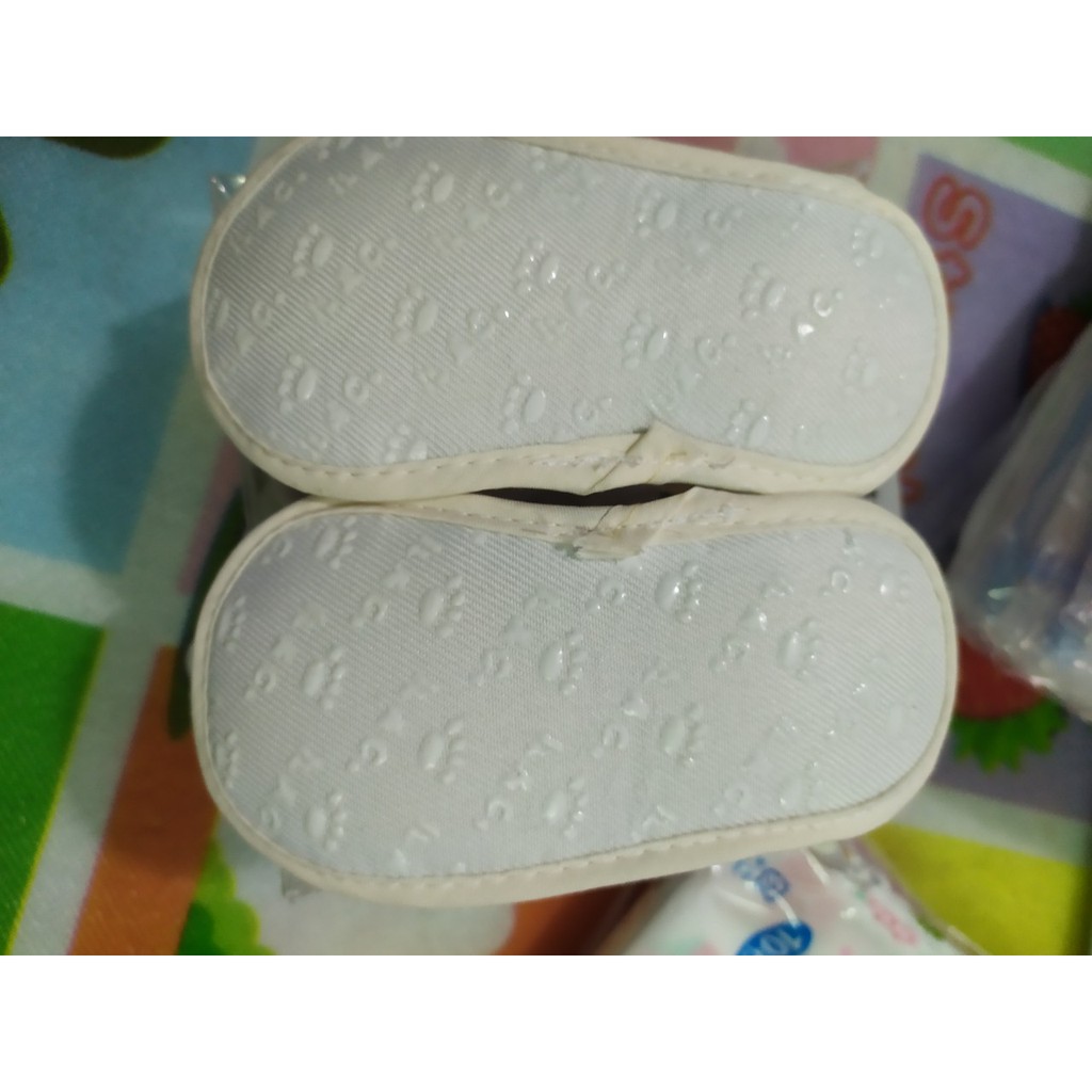 Dép tập đi cho bé - loại đế vải, có chống trượt cho bé dưới 1 tuổi