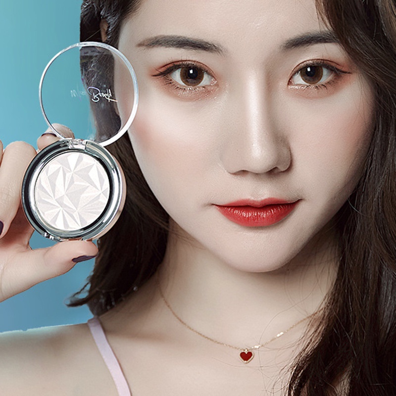 [Hàng mới về] Phấn bắt sáng Miss Beauty tông nhũ trang điểm da tươi sáng