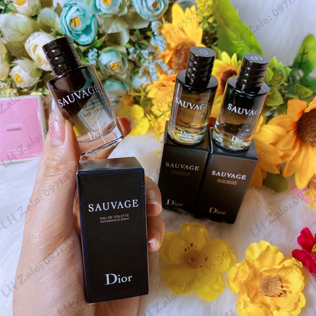 [ Mini Size ] Nước Hoa Dior  Sauvage 10ml, Nước Hoa Nam chính hãng