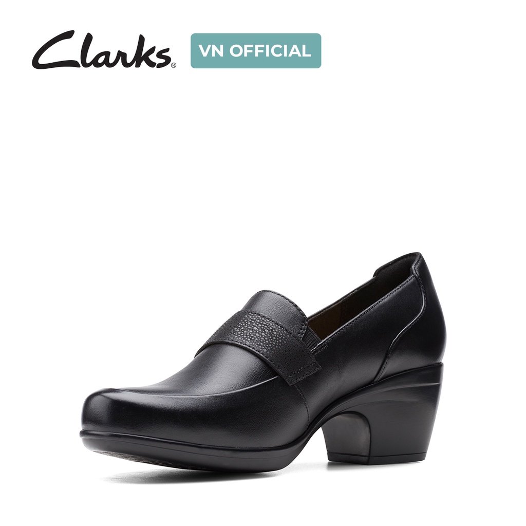 Giày cao gót nữ CLARKS Emily Andria màu Đen