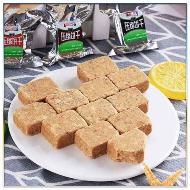 500gr lương khô mini LiLa, bánh lương khô nhỏ tiện lợi, dinh dưỡng có nhiều vị (cacao, lạc, mè đen, hạt điều, việt quất)