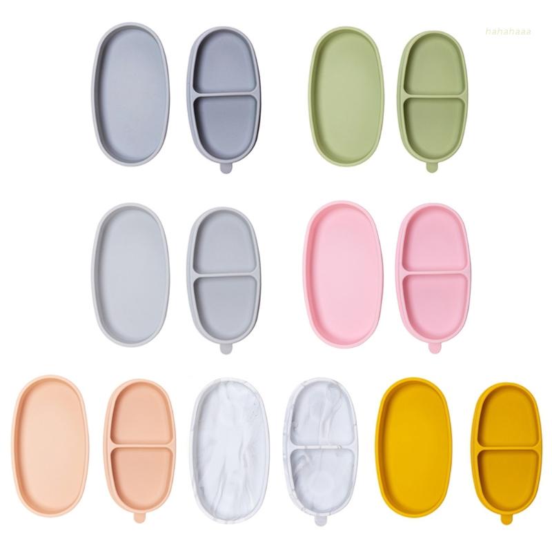 Tô ăn dặm bằng silicone có nắp đậy chống trượt cho bé