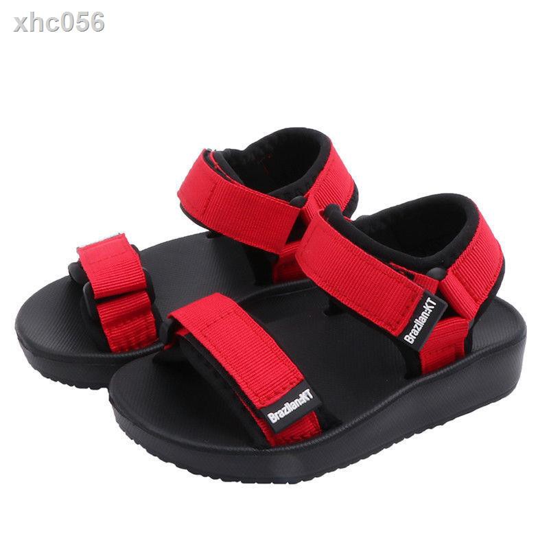 Giày Sandal Vải Canvas Mềm Thời Trang Đi Biển Dành Cho Trẻ 2021