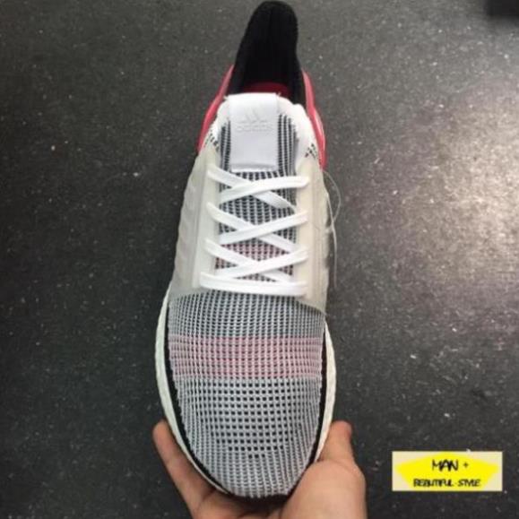 ! TẾT G HOT (New new new) Giày thể thao Adidas ultra boost 2019 trắng má đỏ cam