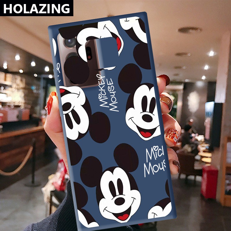 Samsung Galaxy A72 A52 5G A32 4G A12 A02S A21S A42 A31 iPhone6S Candy Color Phone Cases vỏ điện thoại Multi Mickey Soft Silicone Cover