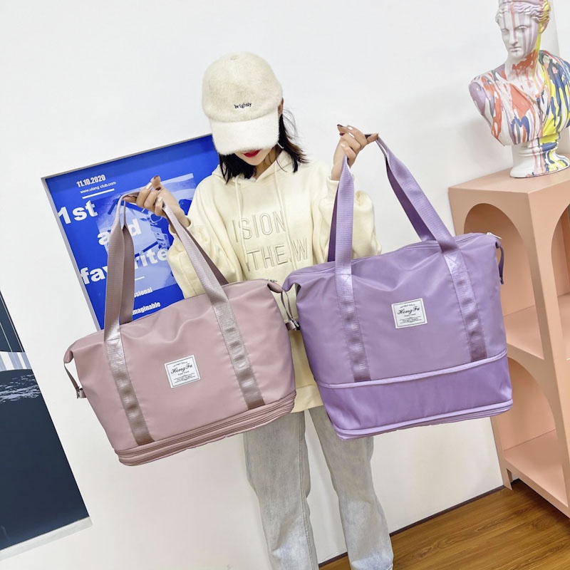 Túi Du Lịch Túi Xách Cỡ Lớn 2 Tầng, Chống Thấm Đựng Hành Lý KS-611