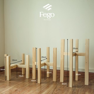Đôn gỗ để cây cảnh trang trí nhà cửa/ Kệ để chậu cây hoa bằng gỗ tự nhiên