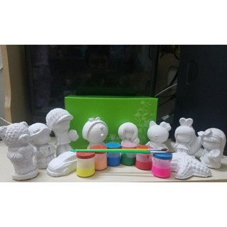 BỘ TÔ TƯỢNG 10 HÌNH P002