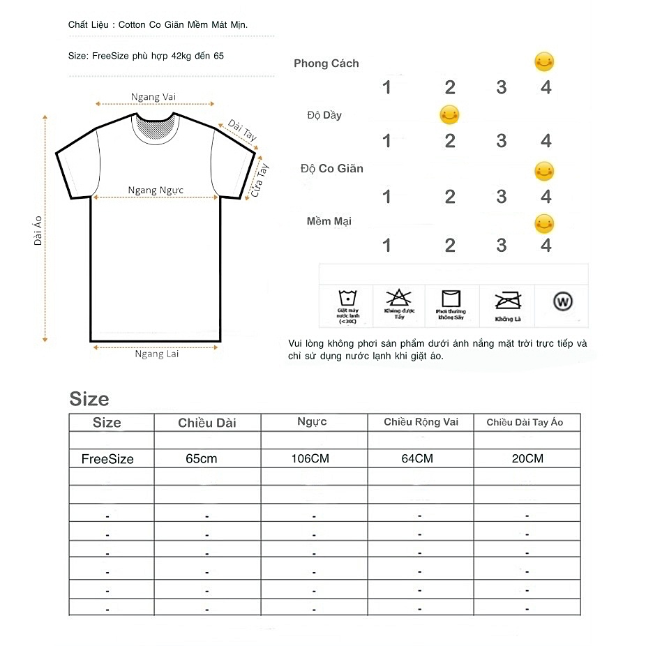 Áo Thun Hổ Hoạt Hình Chất Cotton Mềm Mát Mịn - Mã Số: P26072