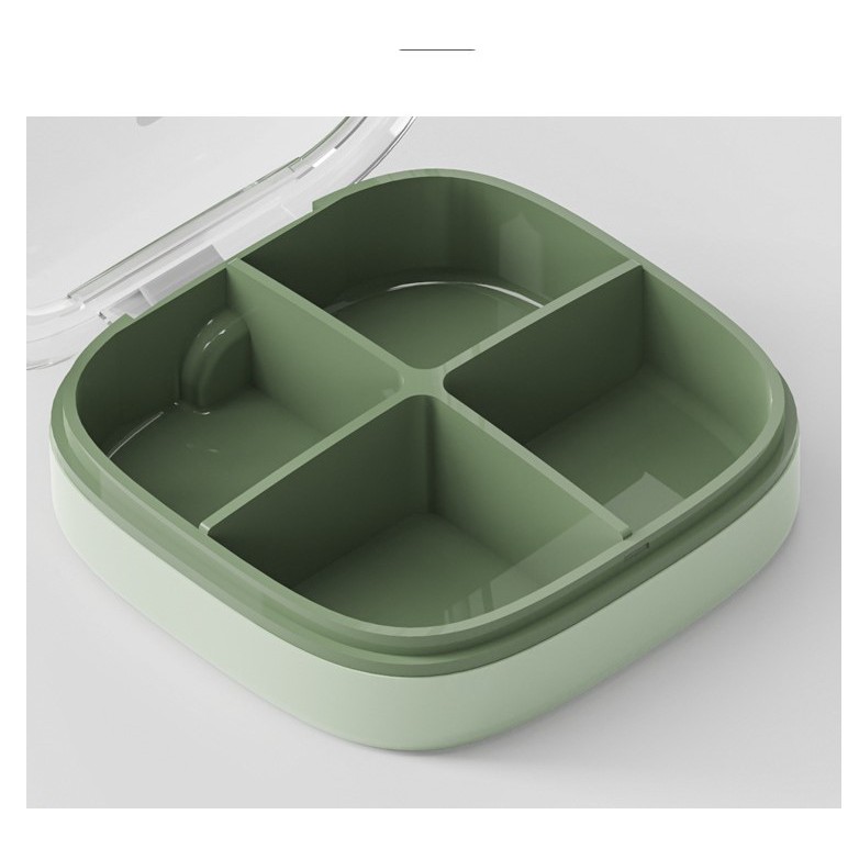 Hộp đựng thuốc mini chia ngăn chống ẩm tiện dụng #C540 (4/6 ngăn)