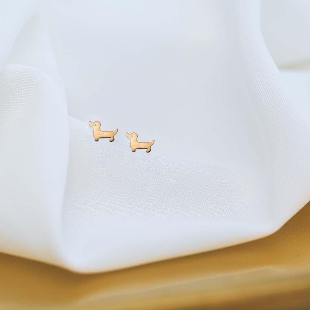 Bông Tai Hình Cún Con Dễ Thương Phong Cách Boho Thời Trang Cho Nữ