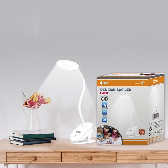 Đèn bàn cao cấp CT174 hàng comet chính hãng bảo hành 12 tháng