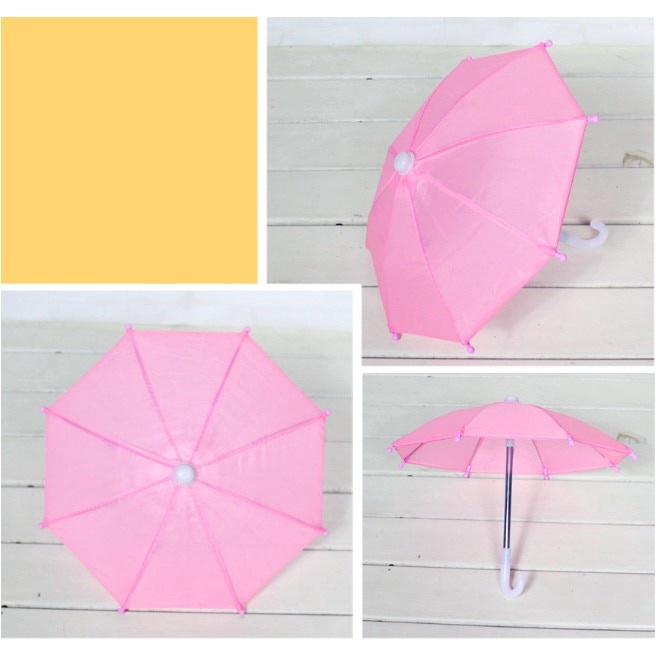 Dù Che Mưa Mini Kiểu Mới BJD 1/3 1/4 Cho Búp Bê 18 Inch