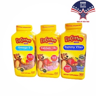 Kẹo dẻo gấu cho bé Gummy LilCritters [HÀNG MỸ]