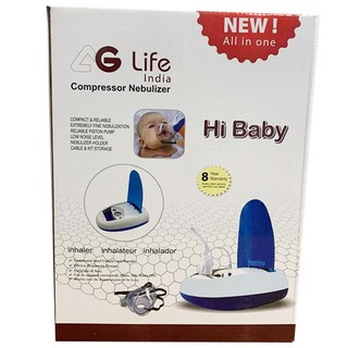 Máy xông, hút mũi 2 in 1 Ag Hi Baby BH 8 năm