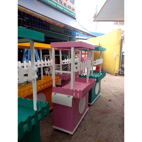 Xe trà sữa đủ màu