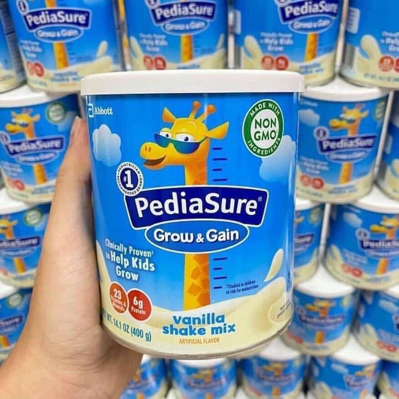 Sữa Pediasure hươu cao cổ cho bé 400g [Date: 9/2022]