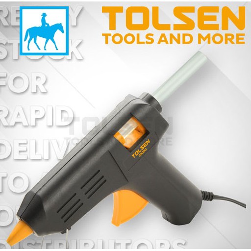 Súng Bắn Keo Điện Keo Đèn Cầy TOLSEN 79105 Tặng 10 Cây Keo