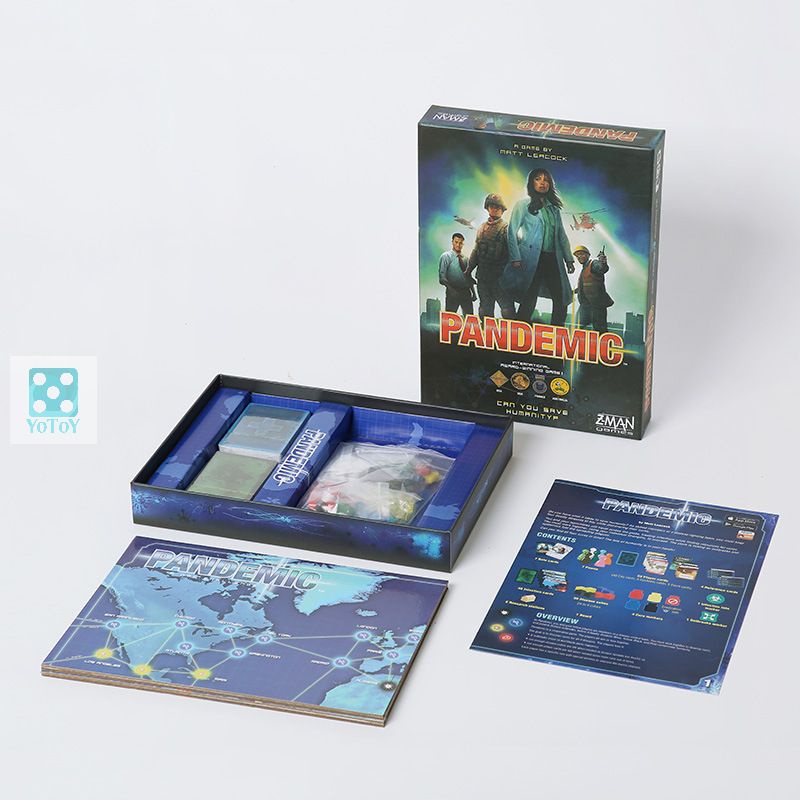 Pandemic boargame – Trò chơi Đại dịch toàn cầu bộ cơ bản