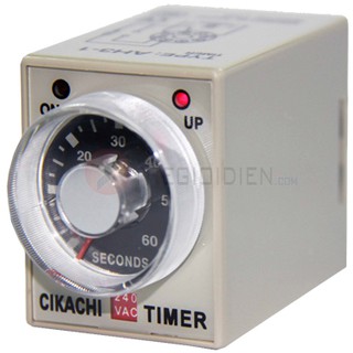 rơle thời gian AH3-3. Timer thời gian - AH3_3 1s