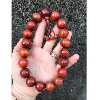 CHUỖI TAY NIỆM PHẬT BẰNG GỖ CẨM LAI 18LY