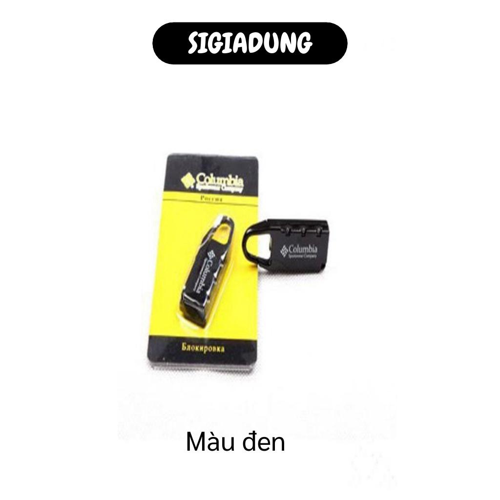 [SALE] Khóa Balo - Khóa Số Mini Columbia 3 Số Bảo Vệ An Toàn Hành Lý, Vali Du Lịch 4959