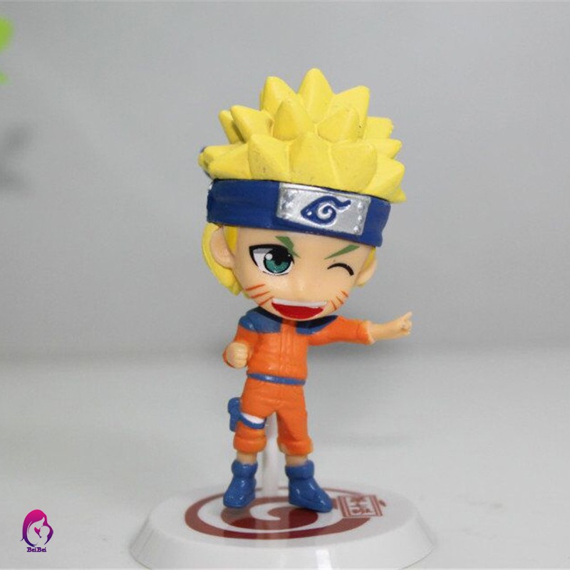 Set 6 Mô Hình Nhân Vật Trong Naruto Trang Trí