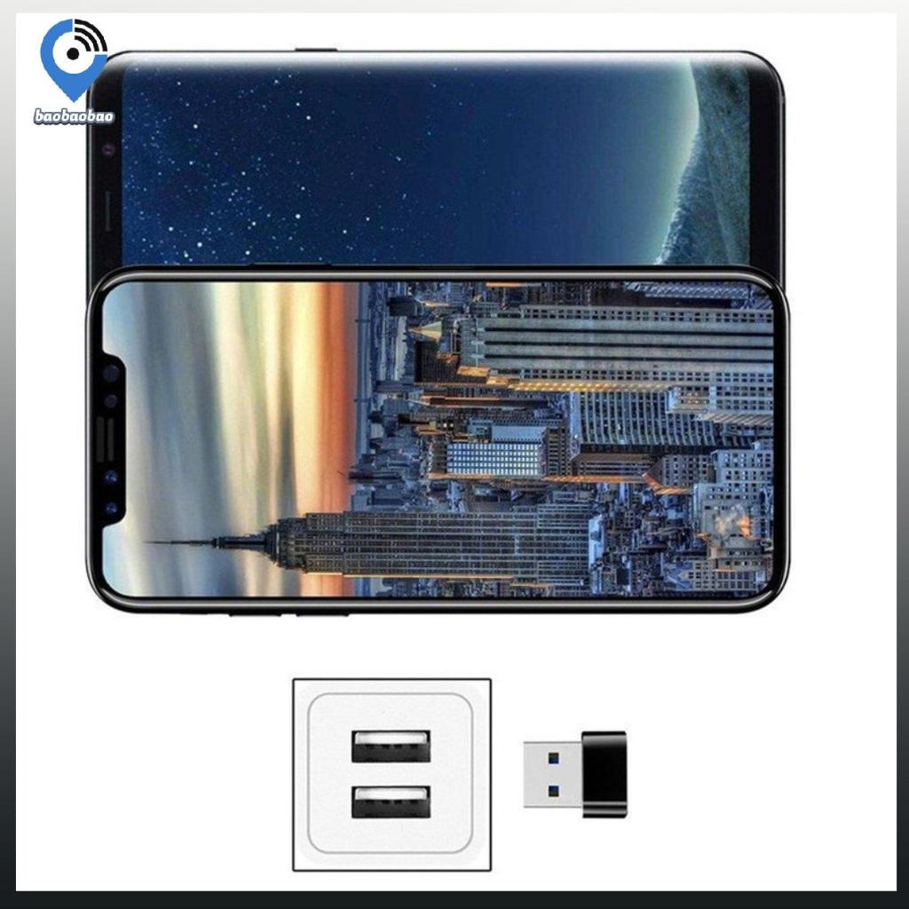 Universal USB C 3.1 Type C Female to USB 3.0 Type A Male Port Converter Adapter black OPP bag portable lightweight design