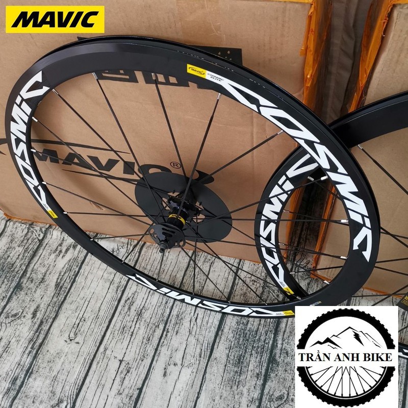 Bộ vành nhôm xe đạp road MAVIC COSMIC Elite 700Cx40mm