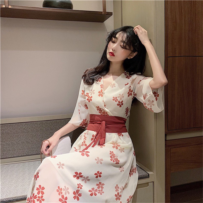 Đầm ulzzang Váy voan kiểu Nhật thiết kế dài công chúa có lớp lót vải  xòe xếp ly đẹp Kozoda M39 | BigBuy360 - bigbuy360.vn