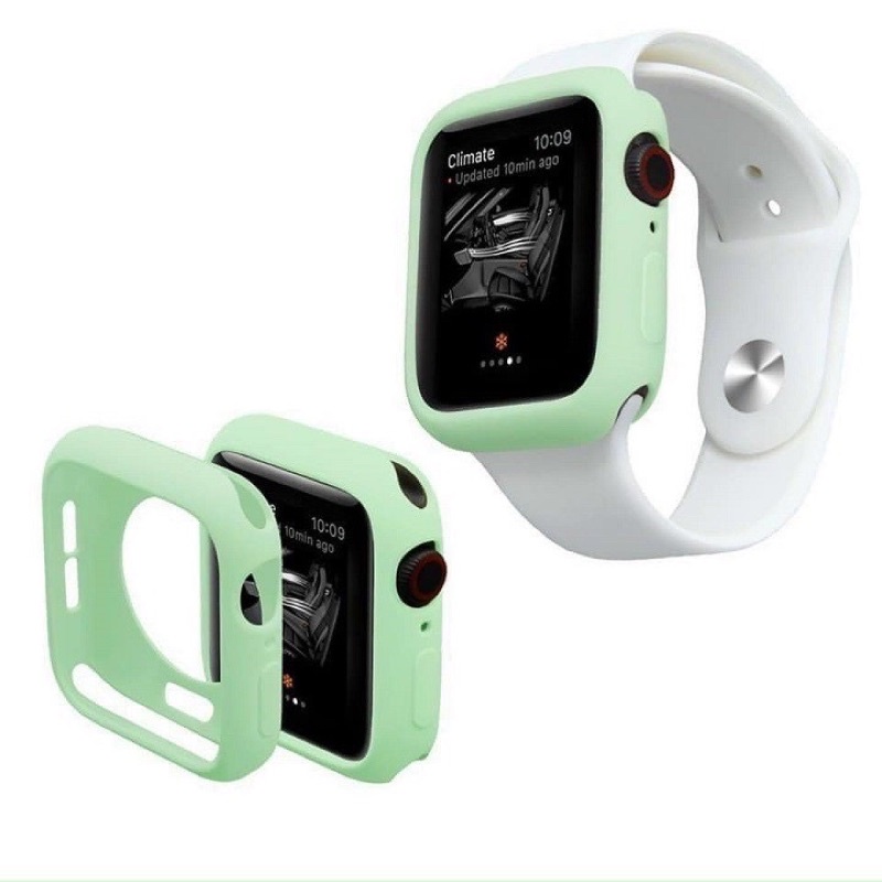 [HOT] Ốp bảo vệ đồng hồ bằng silicon mềm nhiều màu cho Apple Watch iWatch Series 5/4/3/2/1 38mm 40mm 42mm 44mm