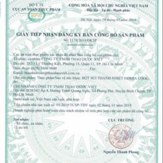 ✅  BỘT SỦI THANH NHIỆT HERBA COOL