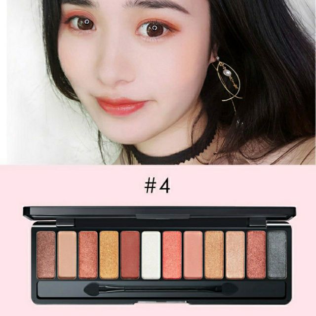 Phấn mắt 12 ô Lameila Play Color Eyes 1111,bảng phấn mắt đẹp,lì,mềm mượt đa dạng màu sắc cho đôi mắt long lanh quyến rũ