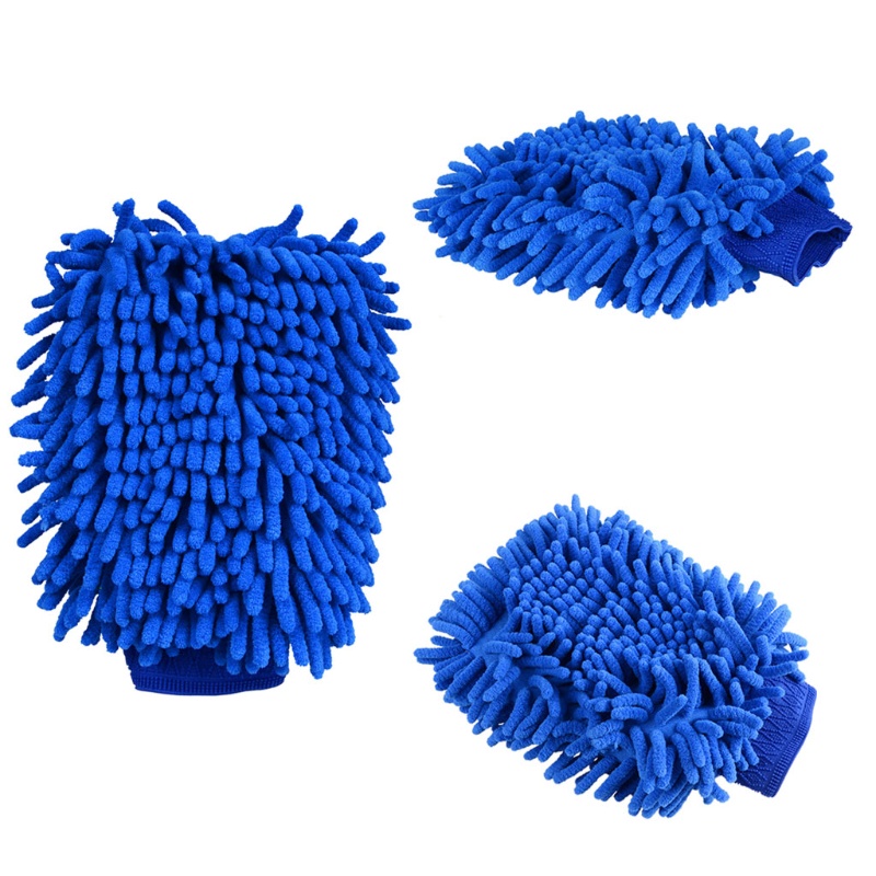 Khăn Lau Xe Hơi Hai Mặt Bằng Sợi Microfiber Mềm Mại Chống Thấm Nước