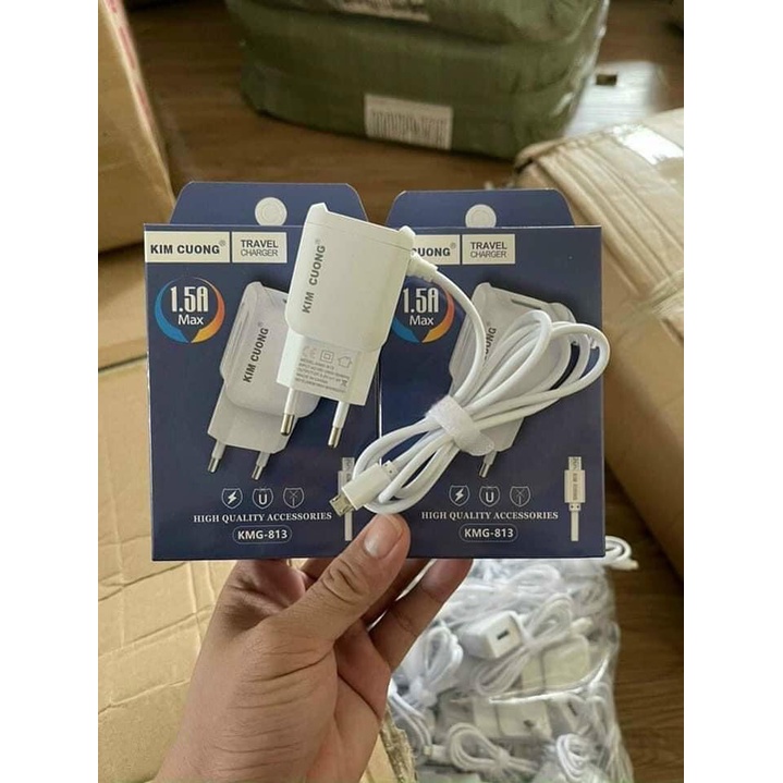 {Sale sốc} Sạc liền dây Kim Cương KMG-813