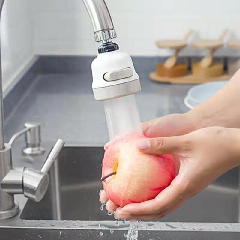 Sẵn hàng -Đầu vòi tăng áp chậu bồn rửa nhà bếp 3 chế độ kc