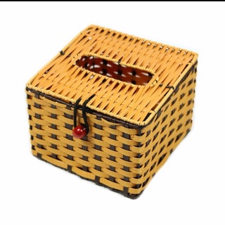 RẺ VÔ ĐỊCH_ hộp đựng giấy ăn mây tre đan_ hình vuông